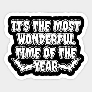 It's The Most Wonderful Time Of The Year Sticker